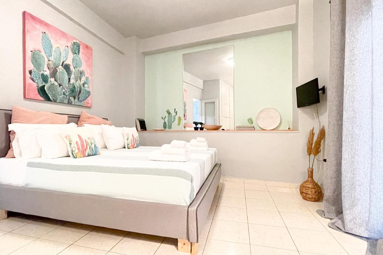 Cute 1Br Apt With Balcony In The Heart Of The City Athens Luaran gambar