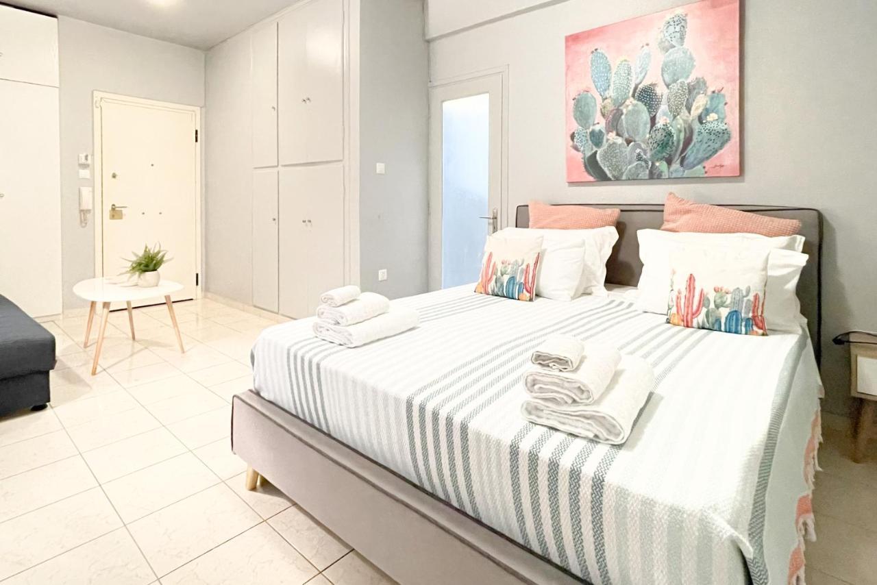 Cute 1Br Apt With Balcony In The Heart Of The City Athens Luaran gambar